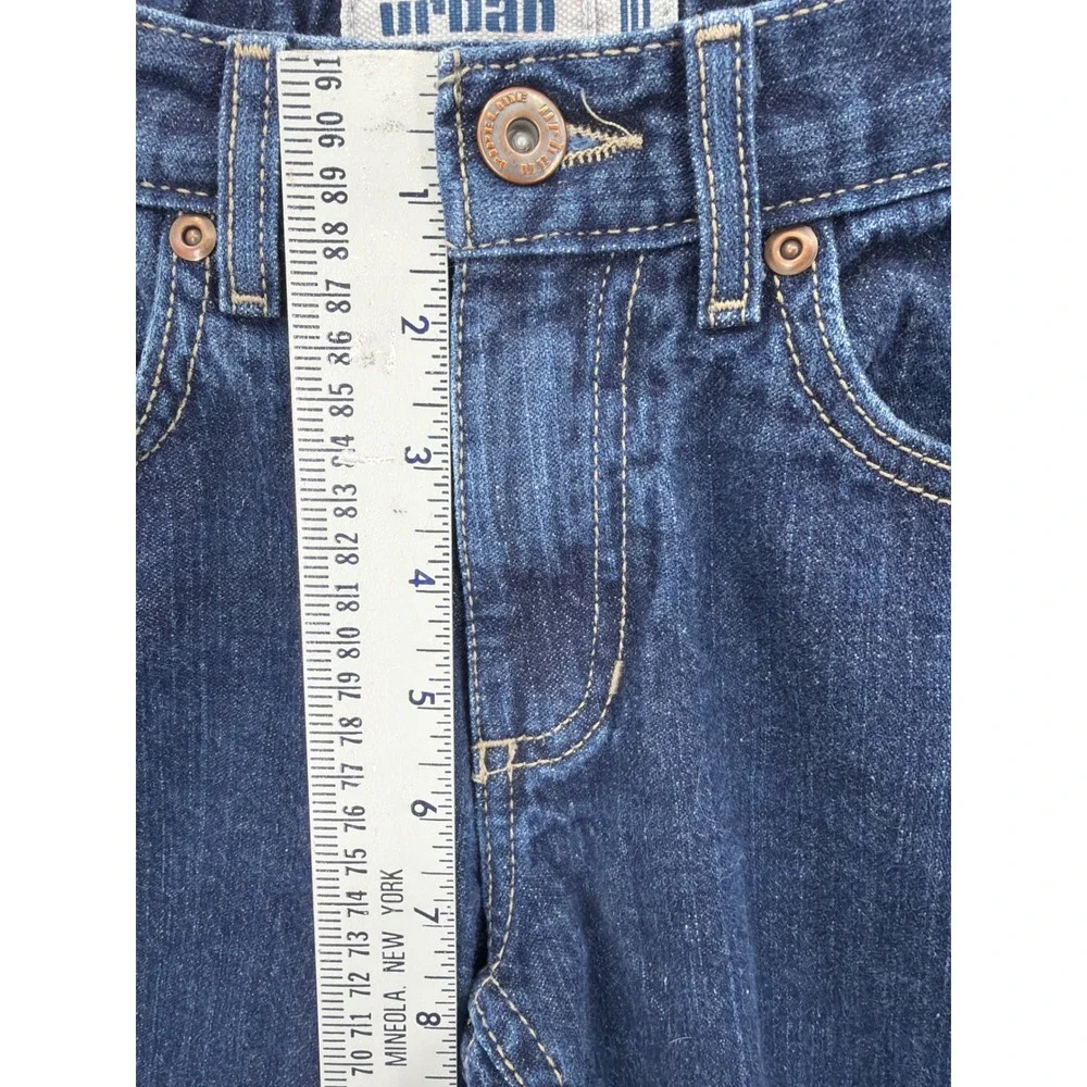 Urban Pipeline Boys Dark Wash Straight Leg Denim Jeans Size 10‎ Regular